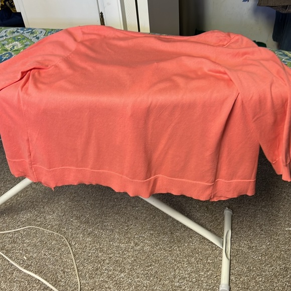 Jaclyn Smith ribbon tie open front cardigan - Picture 6 of 6